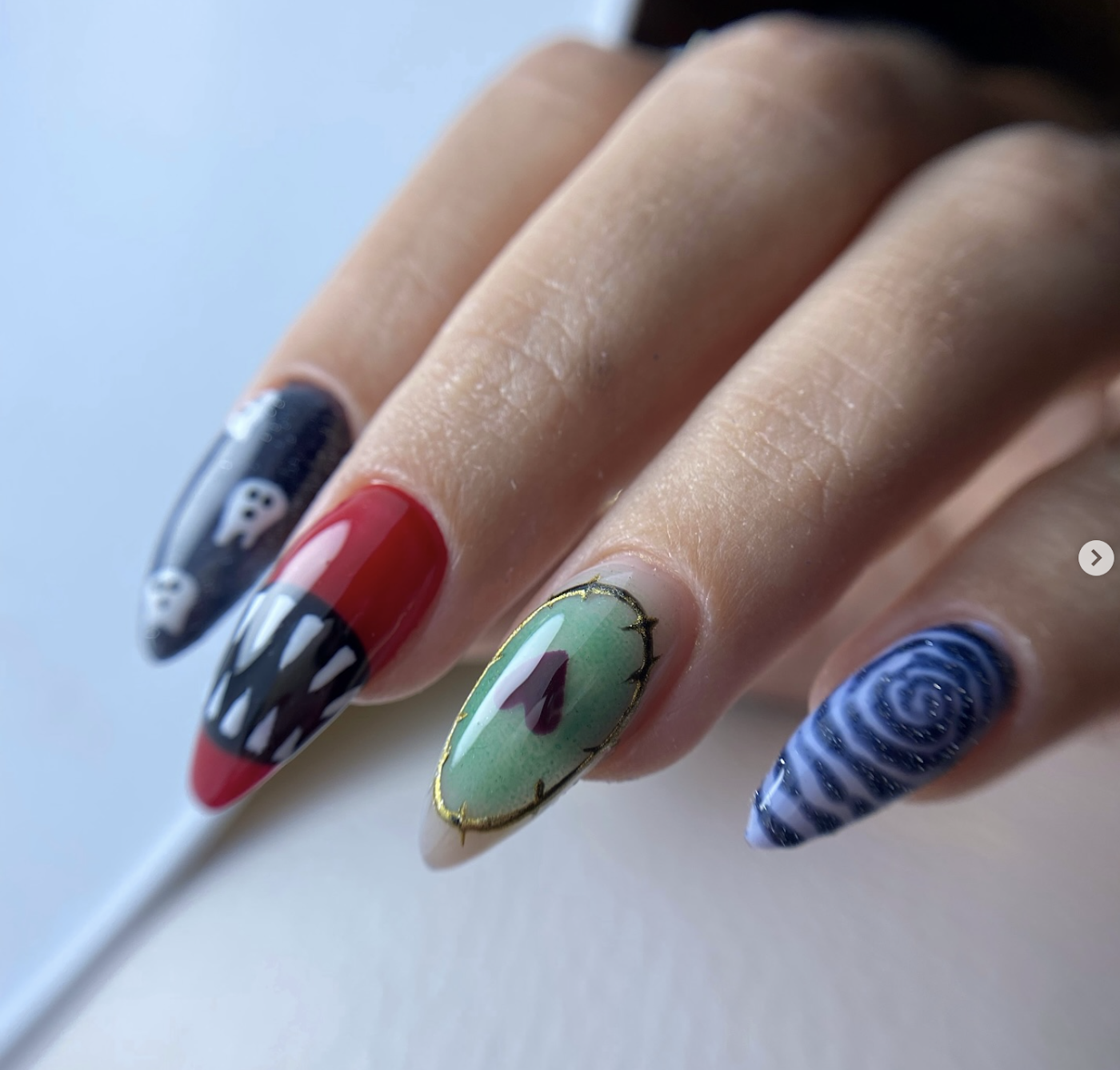 Pumpkin Beauty — sanatsal, detaylı nail art tasarımı